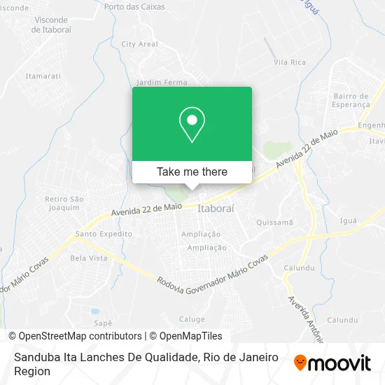 Sanduba Ita Lanches De Qualidade map