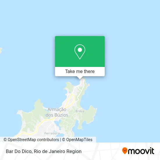 Bar Do Dico map