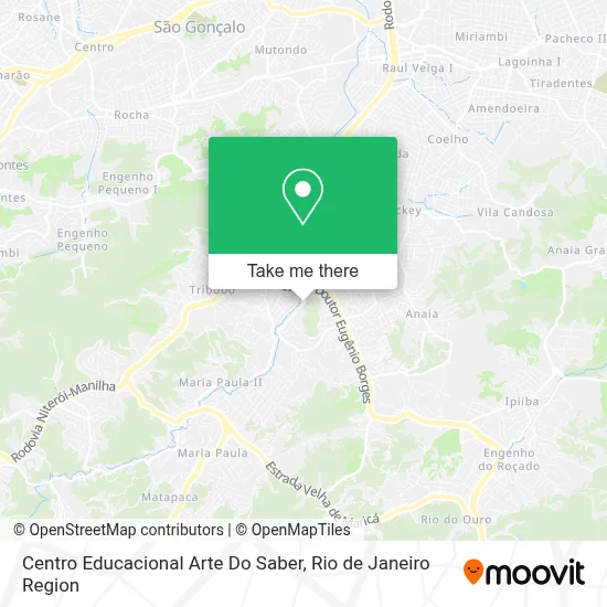 Centro Educacional Arte Do Saber map