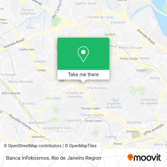 Banca Infokosmos map