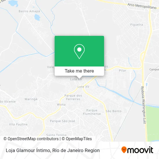 Loja Glamour Íntimo map
