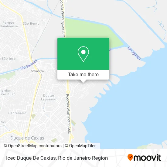Icec Duque De Caxias map