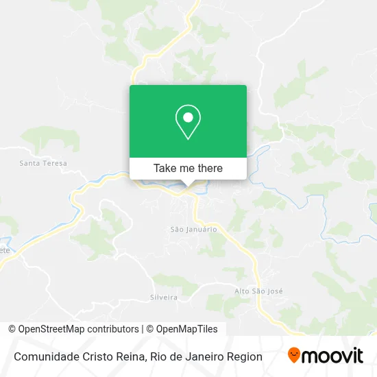 Comunidade Cristo Reina map