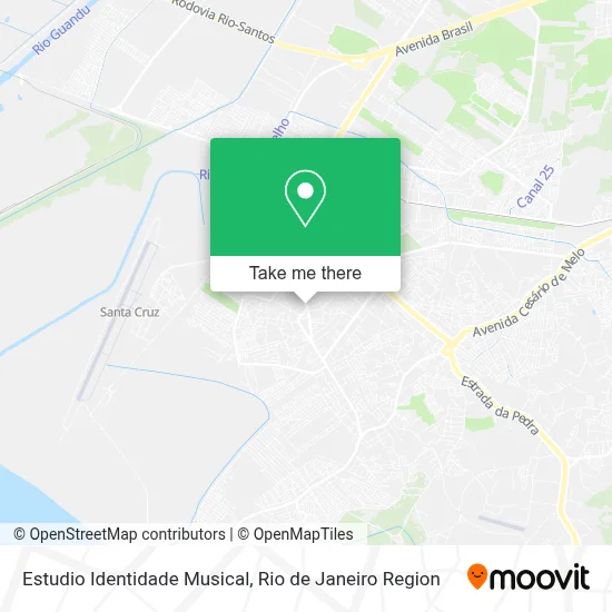 Estudio Identidade Musical map