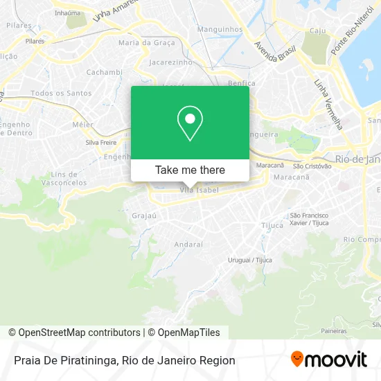 Praia De Piratininga map