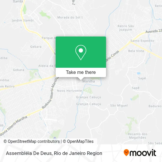 Assembléia De Deus map
