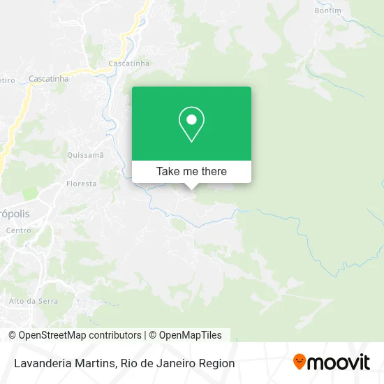 Lavanderia Martins map