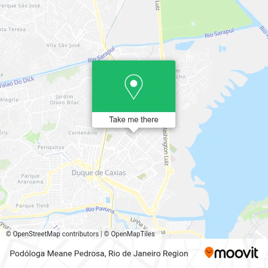 Podóloga Meane Pedrosa map