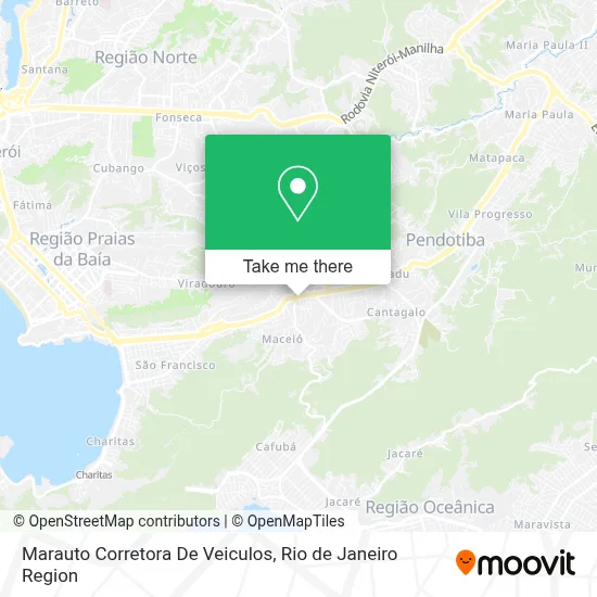 Marauto Corretora De Veiculos map