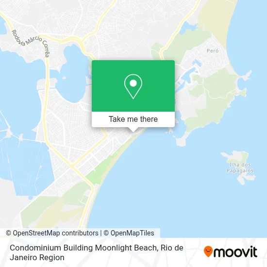 Condominium Building Moonlight Beach map