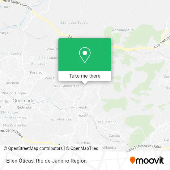 Ellen Óticas map