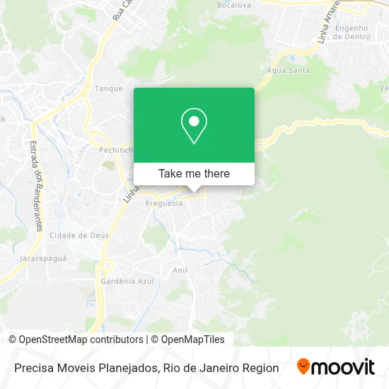 Precisa Moveis Planejados map