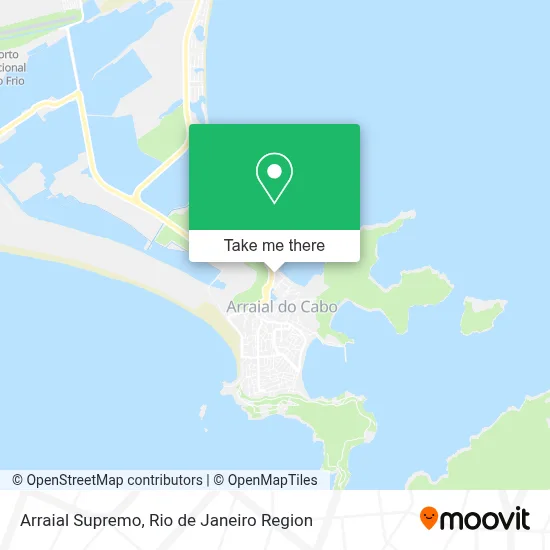 Arraial Supremo map