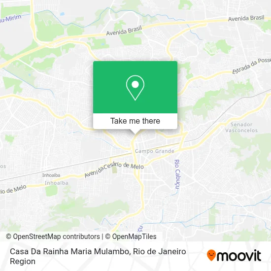Casa Da Rainha Maria Mulambo map