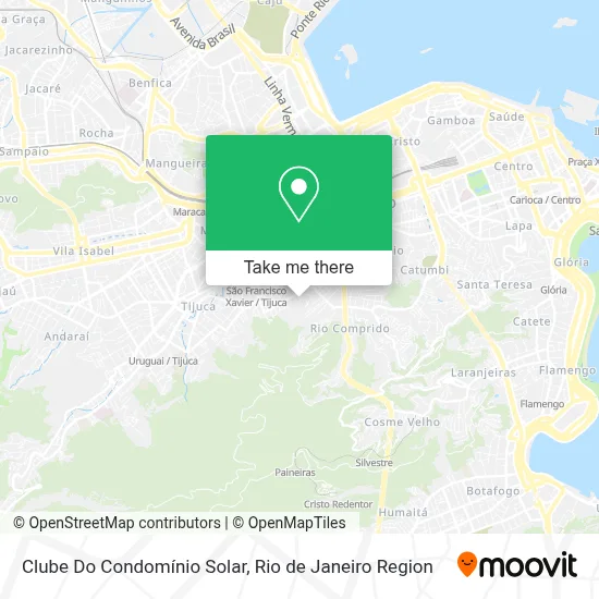 Clube Do Condomínio Solar map