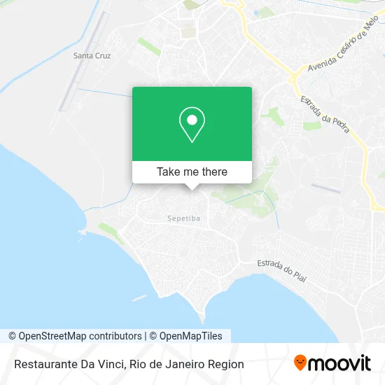 Restaurante Da Vinci map