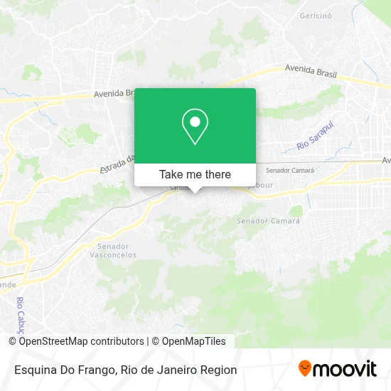 Esquina Do Frango map