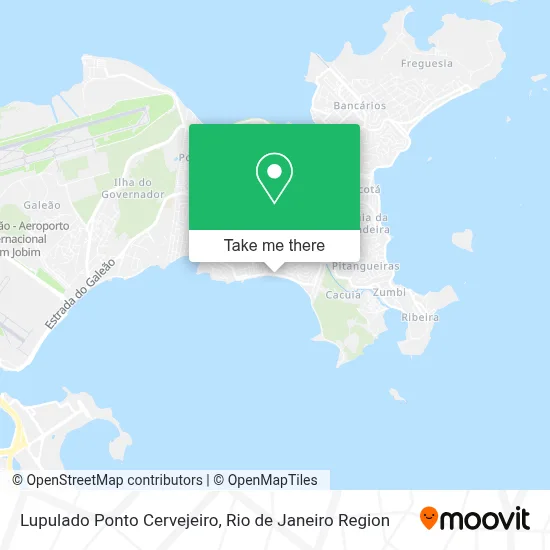 Lupulado Ponto Cervejeiro map