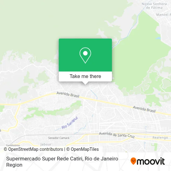 Supermercado Super Rede Catiri map