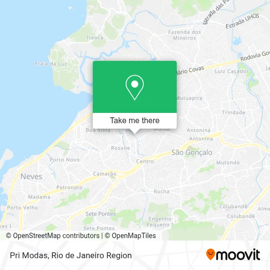Pri Modas map
