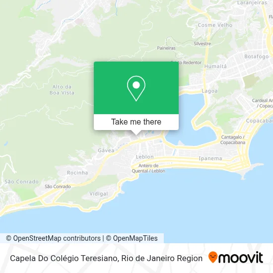 Capela Do Colégio Teresiano map