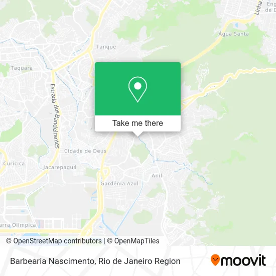 Barbearia Nascimento map