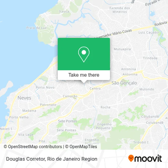 Douglas Corretor map