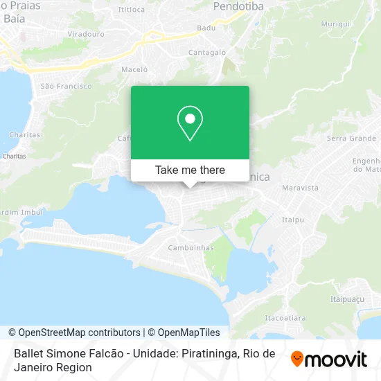 Ballet Simone Falcão - Unidade: Piratininga map