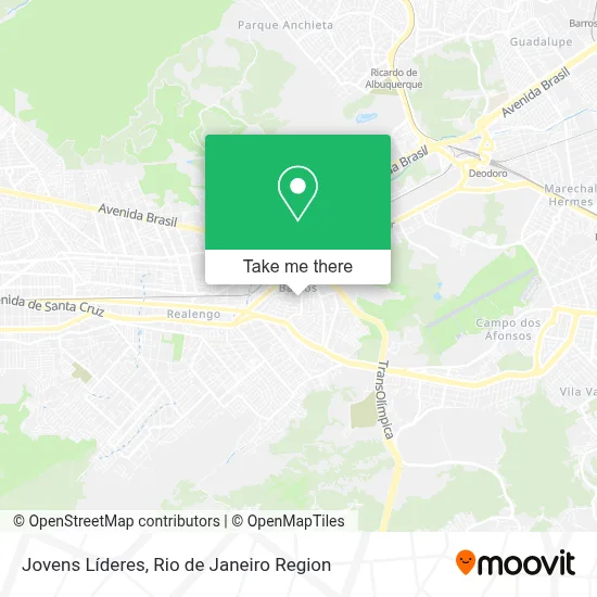 Jovens Líderes map