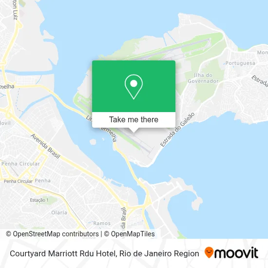 Courtyard Marriott Rdu Hotel map