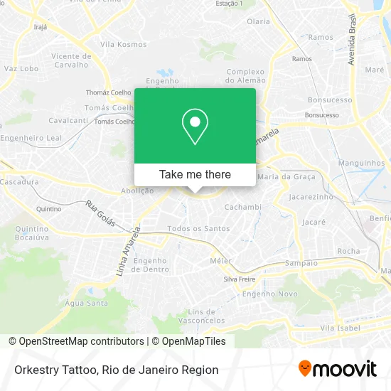 Orkestry Tattoo map