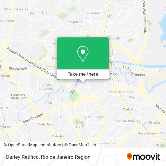 Darley Retífica map
