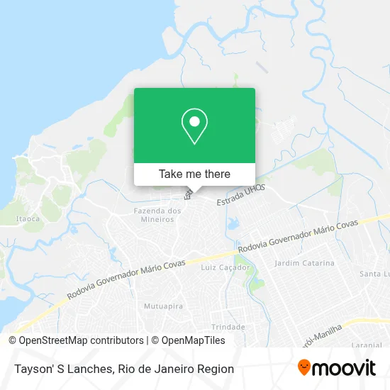 Tayson' S Lanches map