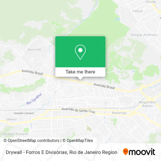 Drywall - Forros E Divisórias map