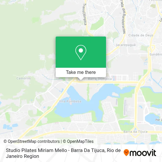 Studio Pilates Miriam Mello - Barra Da Tijuca map