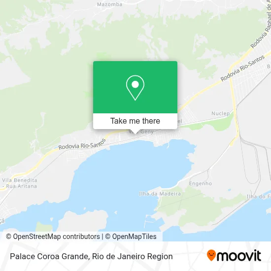 Palace Coroa Grande map