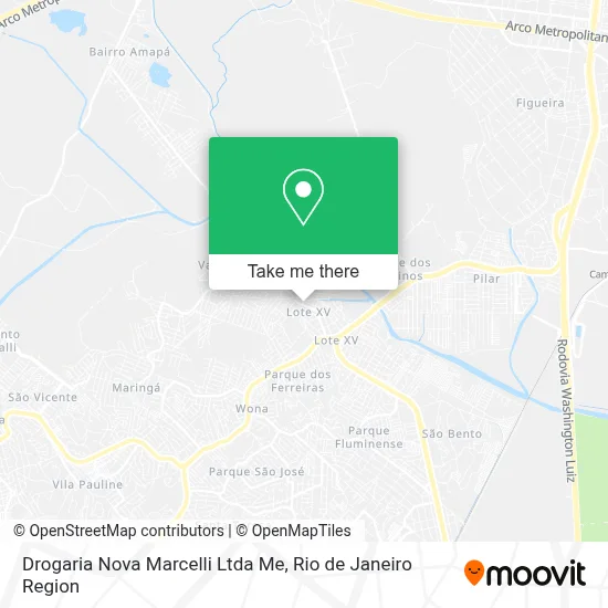 Drogaria Nova Marcelli Ltda Me map