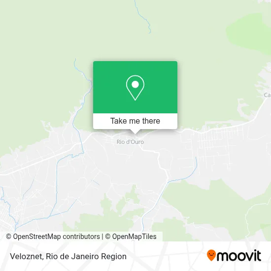 Veloznet map