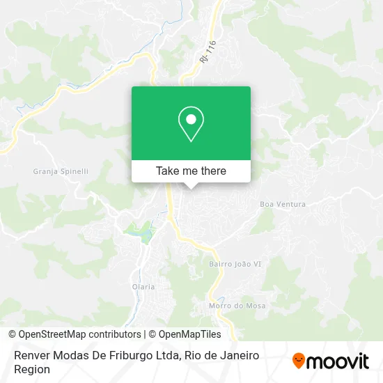 Renver Modas De Friburgo Ltda map