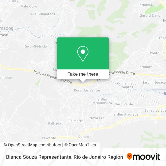 Bianca Souza Representante map