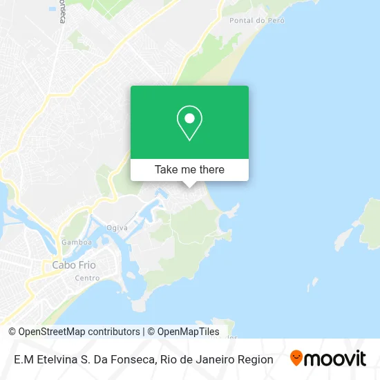 E.M Etelvina S. Da Fonseca map