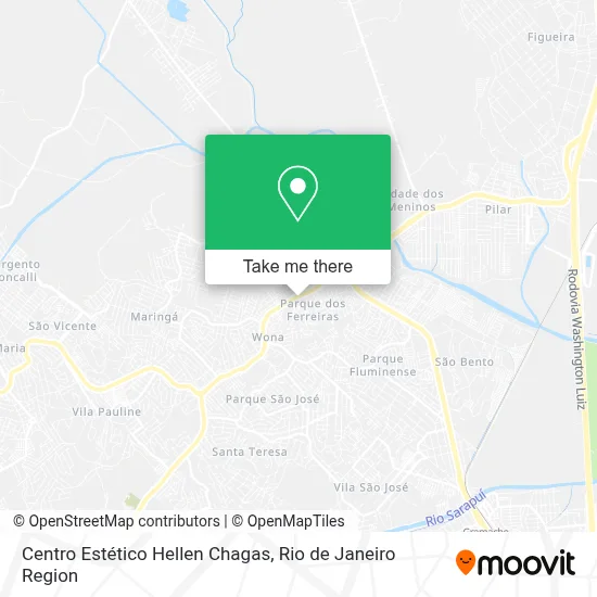 Centro Estético Hellen Chagas map