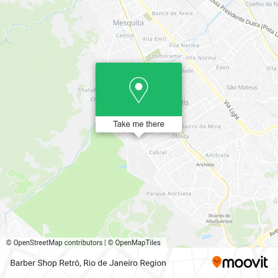Barber Shop Retrô map