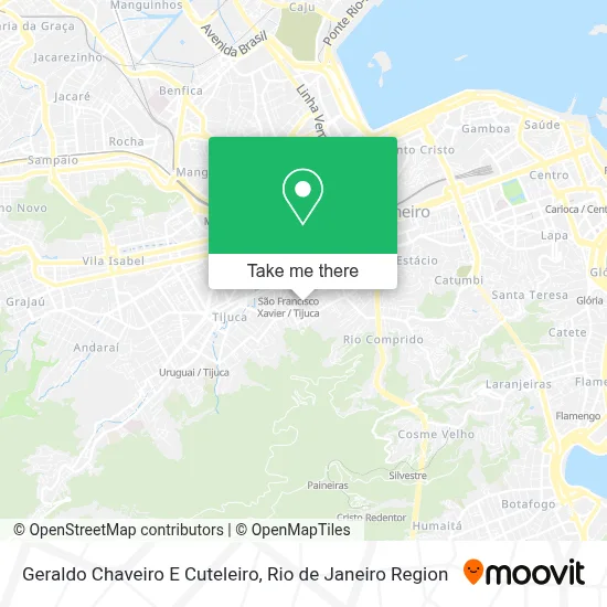 Geraldo Chaveiro E Cuteleiro map