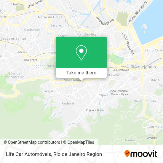 Life Car Automóveis map