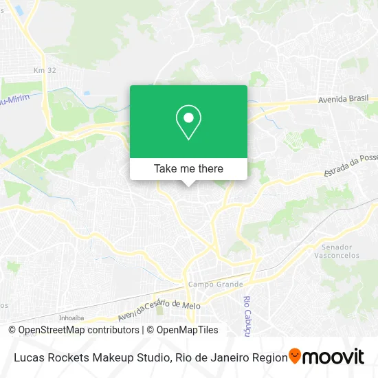 Lucas Rockets Makeup Studio map