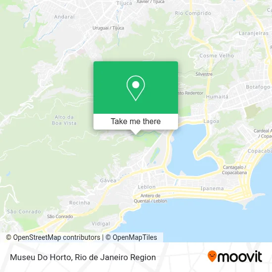 Museu Do Horto map