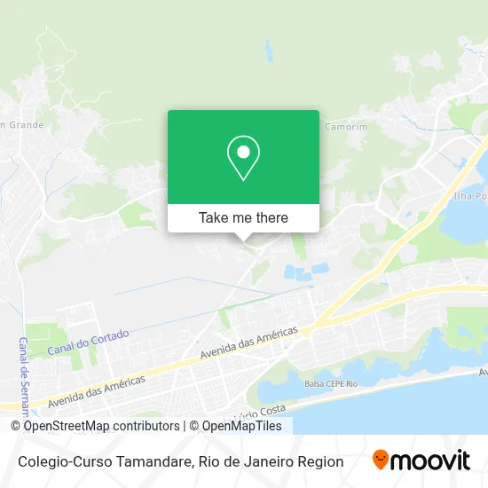 Colegio-Curso Tamandare map