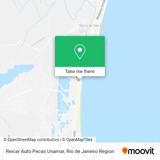 Reicar Auto Pecas Unamar map