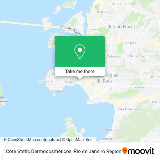 Core Stetic Dermocosméticos map